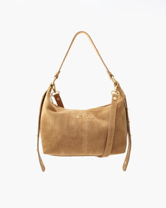 Carrie suede CUOIO - LOVING BAGS