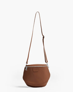 Baby ISABELLA con tracolla in pelle CUOIO  - LOVING BAGS