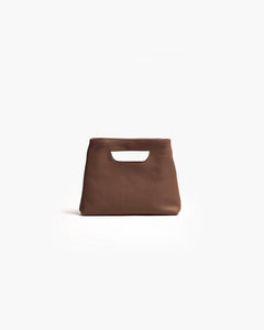 Borsa in pelle NANO GRACE marrone - LOVING BAGS