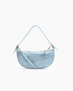 Borsa in suede RACHEL MIGNON carta da zucchero - LOVING BAGS