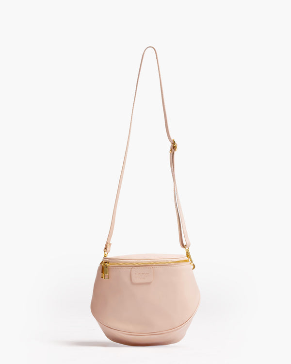 Baby ISABELLA con tracolla in pelle ROSA CIPRIA - LOVING BAGS