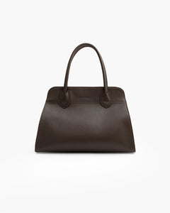 Borsa in pelle WORK testa di moro - MDR STUDIOS