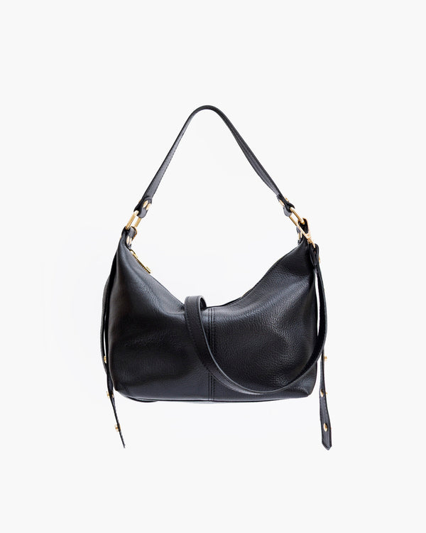Borsa in pelle CARRIE nera - LOVING BAGS