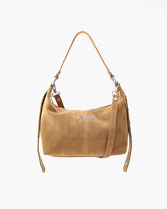 Carrie suede CUOIO - LOVING BAGS