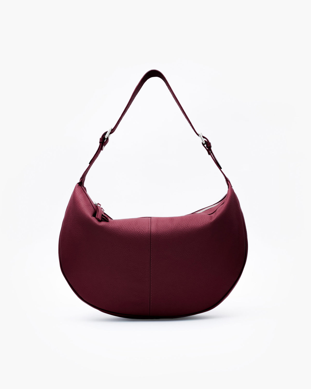 Borsa in pelle RACHEL bordeaux - LOVING BAGS