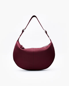 Borsa in pelle RACHEL bordeaux - LOVING BAGS