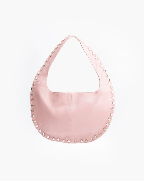 Borsa in pelle SELENA rosa - LOVING BAGS