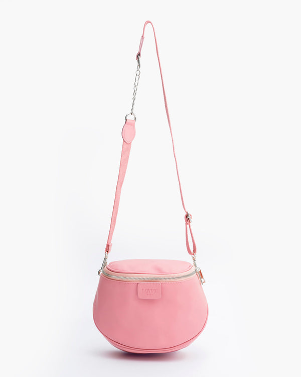 Baby ISABELLA borsa in pelle ROSA - LOVING BAGS