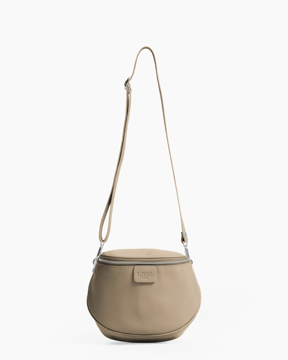 Borsa NEW ISABELLA baby tortora - LOVING BAGS
