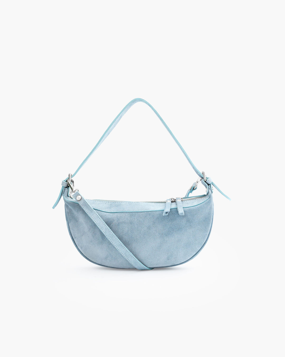 Borsa in suede RACHEL MIGNON carta da zucchero - LOVING BAGS