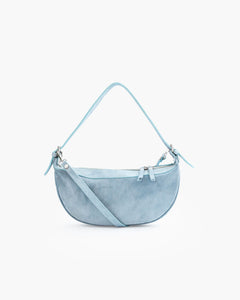 Borsa in suede RACHEL MIGNON carta da zucchero - LOVING BAGS