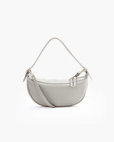 Borsa in pelle RACHEL MIGNON grigio perla - LOVING BAGS