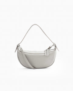 Borsa in pelle RACHEL MIGNON grigio perla - LOVING BAGS