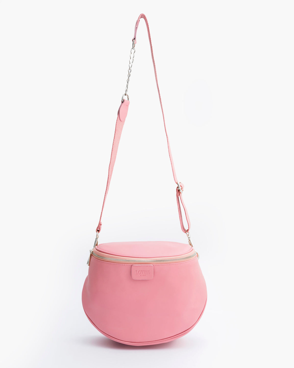 Borsa ISABELLA in pelle ROSA - LOVING BAGS