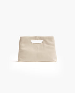 Borsa in pelle BABY GRACE latte - LOVING BAGS