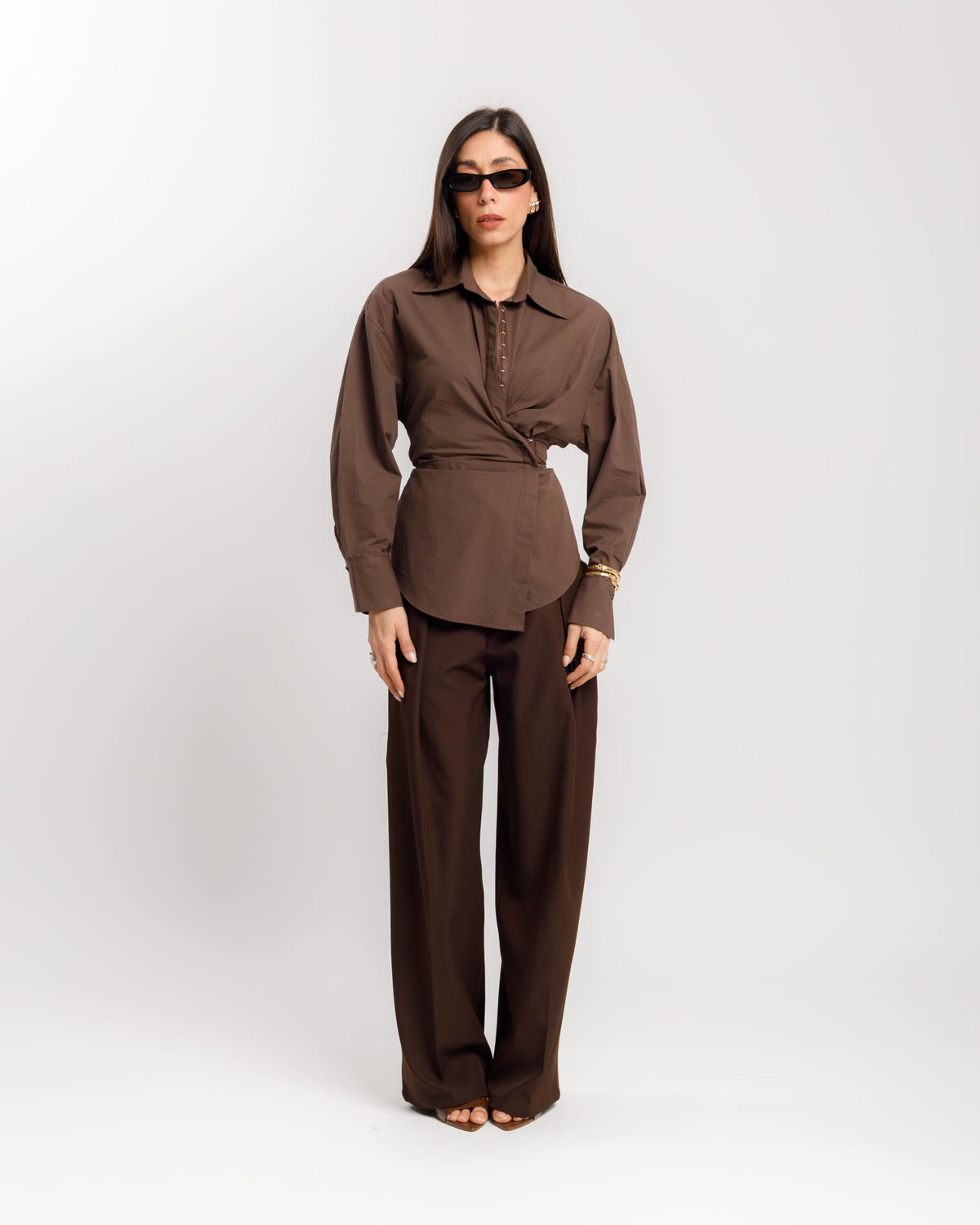 Camicia in cotone slim - PF528 slcA
