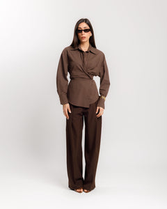 Camicia in cotone slim - PF528 slcA