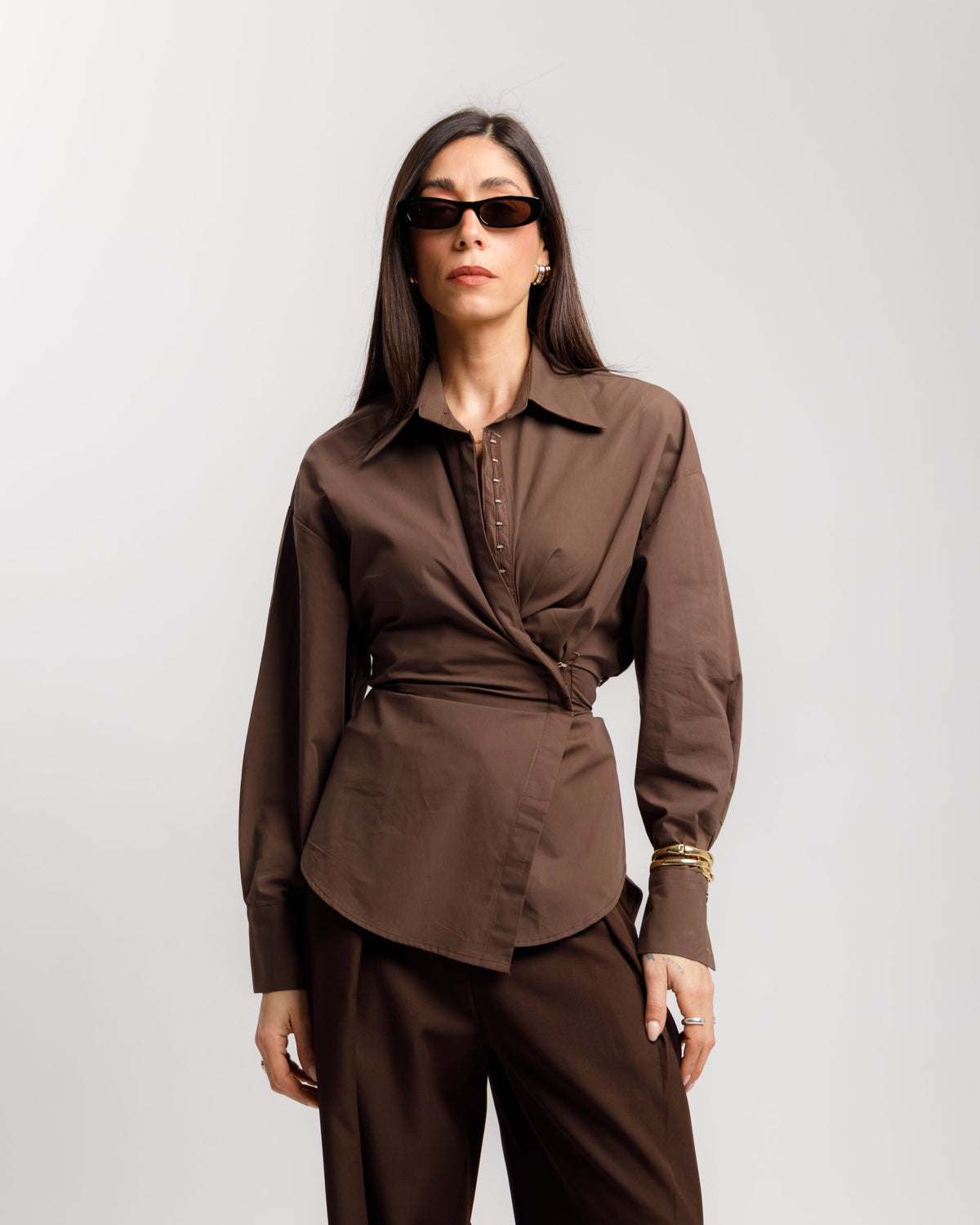 Camicia in cotone slim - PF528 slcA