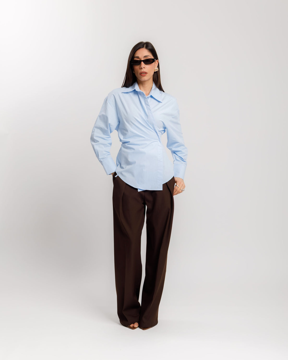 Camicia in cotone slim - PF528 slcA