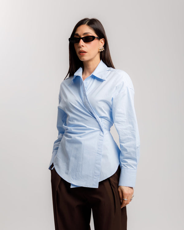 Camicia in cotone slim - PF528 slcA