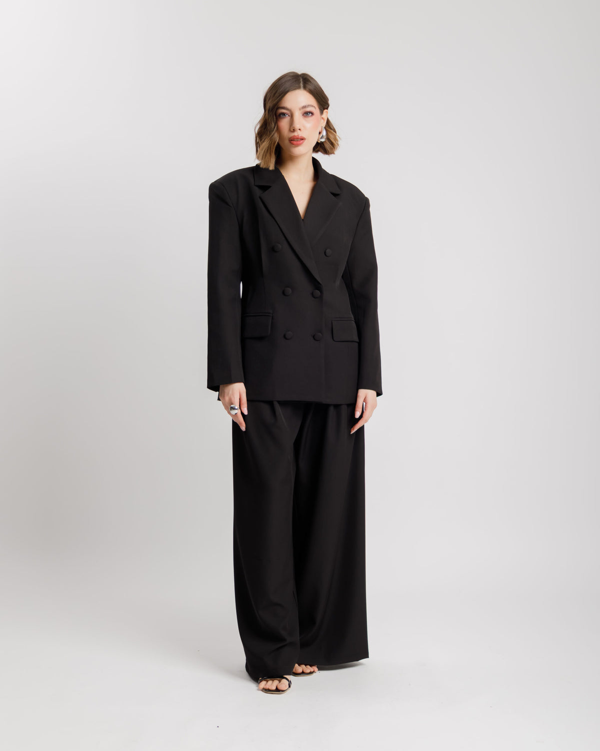 Tailleur doppio petto NERO - EC13103