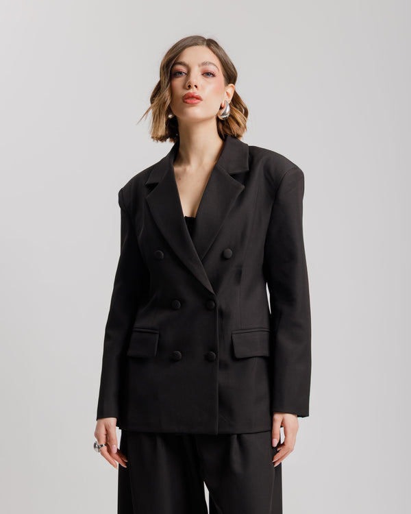Tailleur doppio petto NERO - EC13103