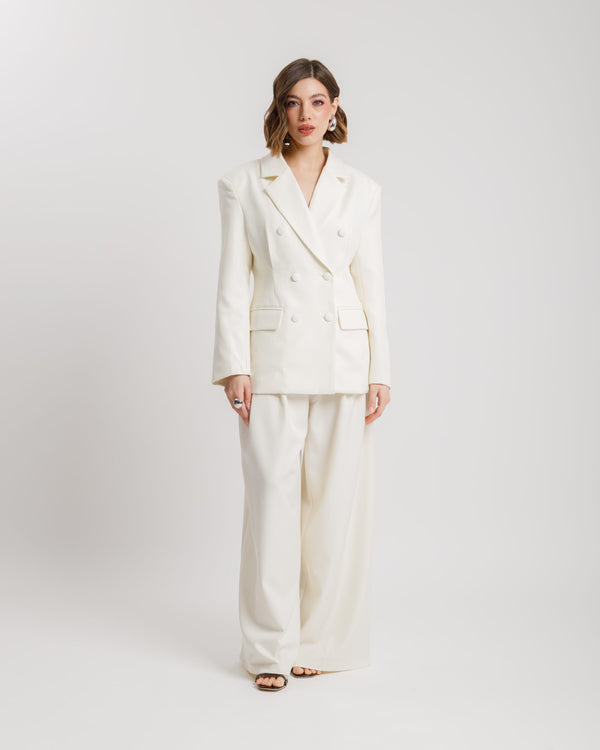 Tailleur doppio petto PANNA - EC13103
