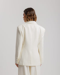 Tailleur doppio petto PANNA - EC13103