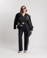Jeans straight NERO CARBONE - 9334