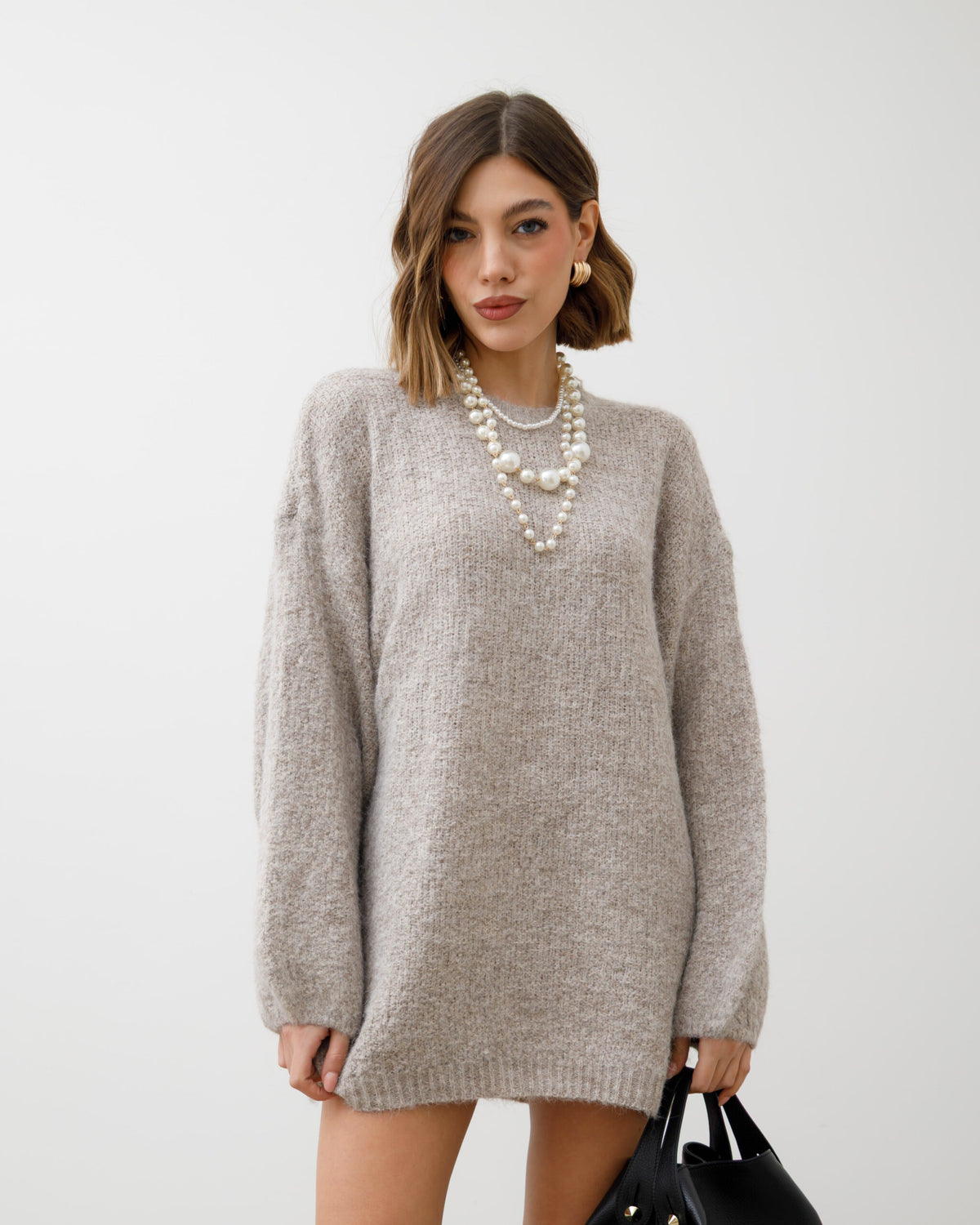 Maglione in lana oversize - PL12272