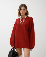 Maglione in lana oversize - PL12272