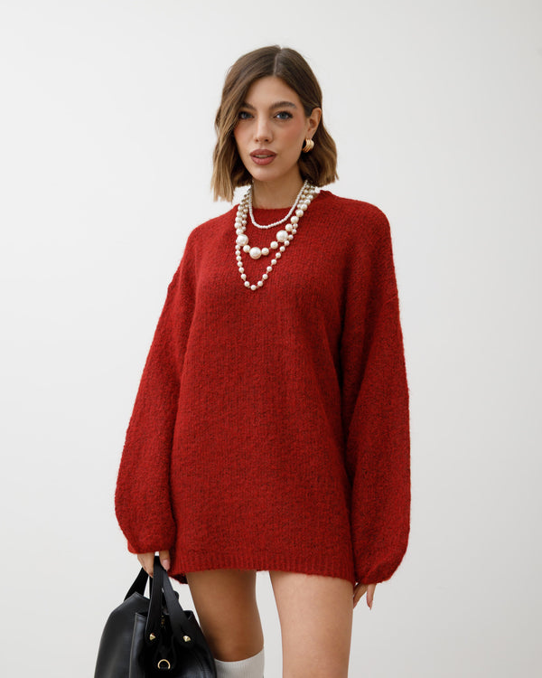 Maglione in lana oversize - PL12272