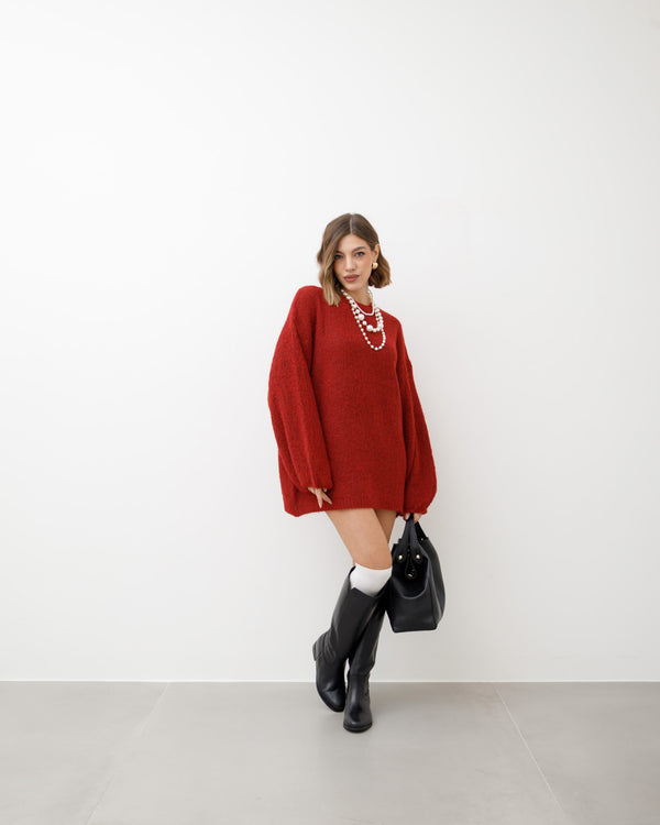 Maglione in lana oversize - PL12272