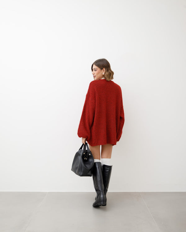 Maglione in lana oversize - PL12272