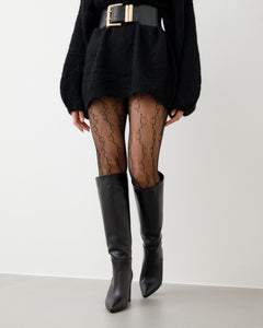 Collant ricamato - 7898