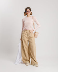 Pantaloni barrel con tasche  - CHB8753