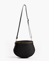 Borsa ISABELLA con tracolla in pelle NERA - LOVING BAGS