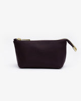 Beauty case in pelle NOAH - PRUGNA