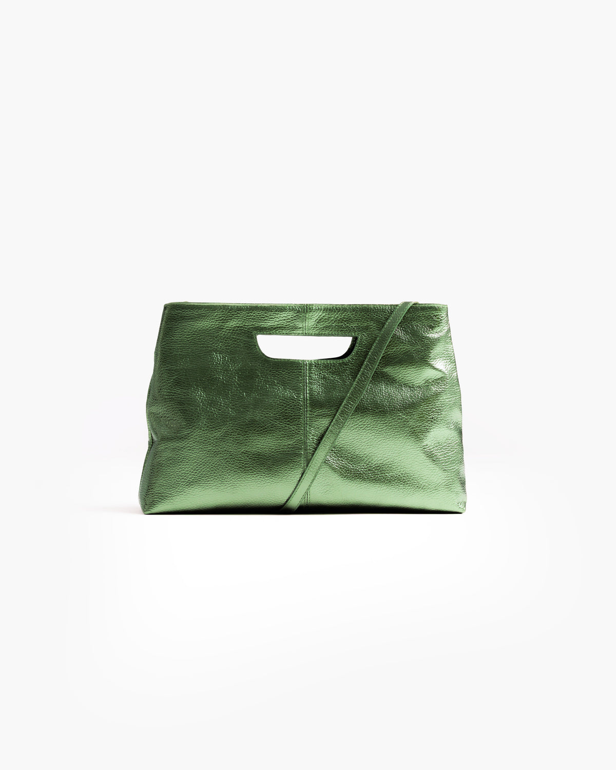 Sac en cuir BABY GRACE METAL vert - LOVING BAGS