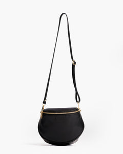 Baby ISABELLA con tracolla in pelle NERA - LOVING BAGS