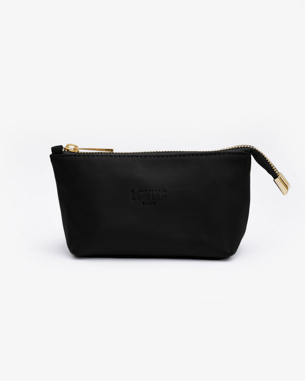 Beauty case in pelle NOAH - NERO
