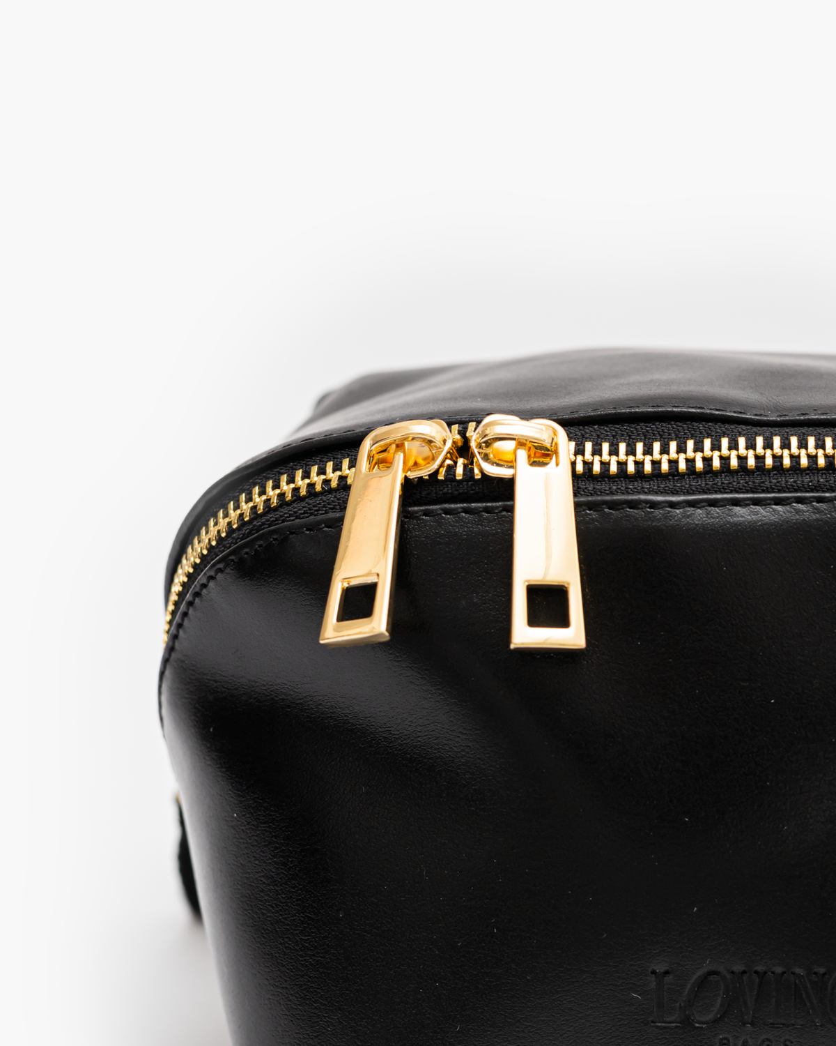 Borsa in pelle ALMA nera - LOVING BAGS