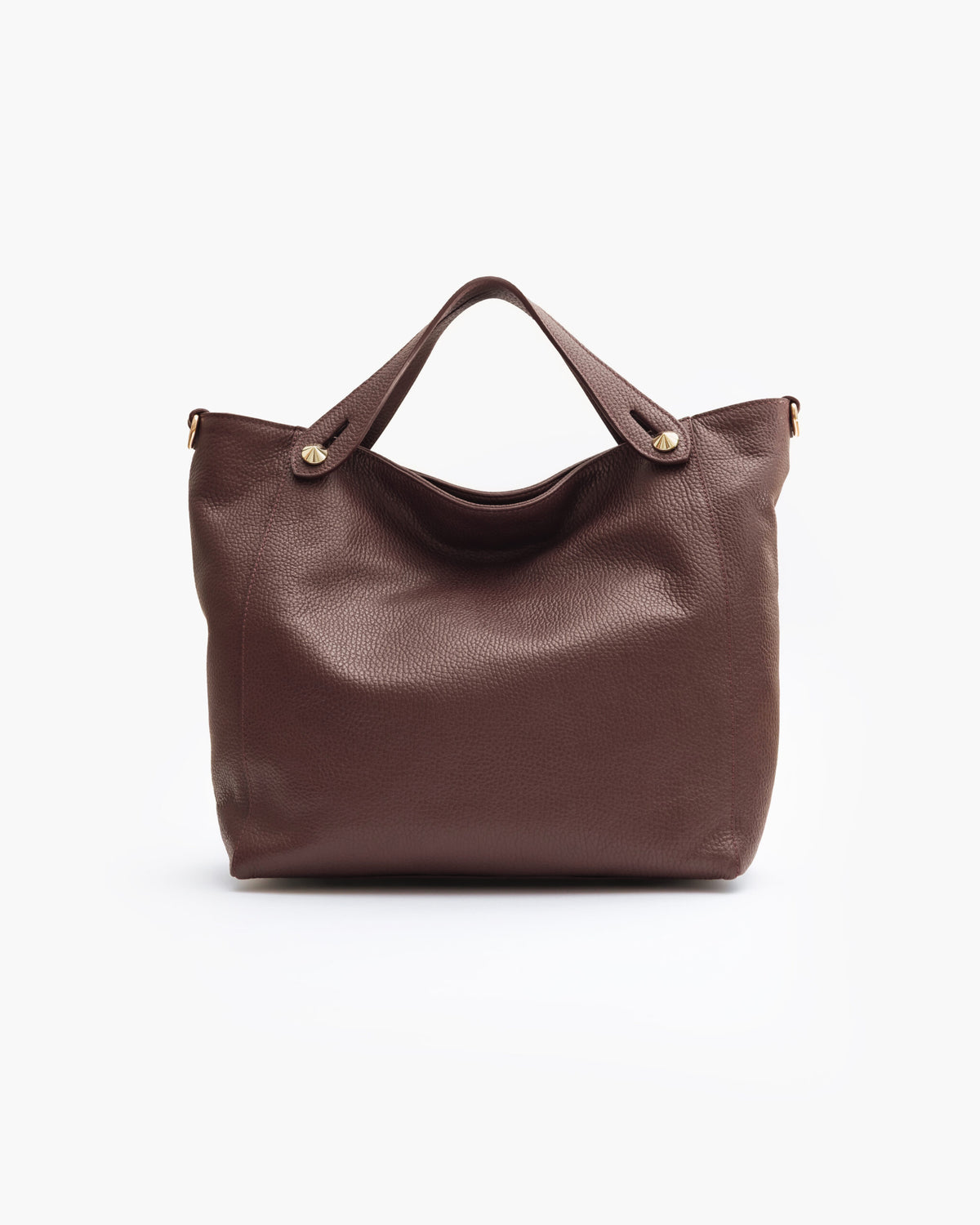 Borsa in pelle OLIVIA cioccolato - LOVING BAGS