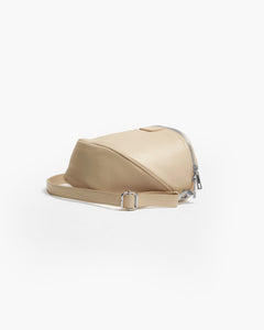 Baby ISABELLA con tracolla in pelle NUDE - LOVING BAGS
