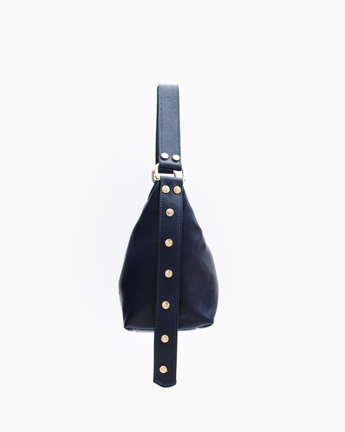 Borsa in pelle CARRIE blu - LOVING BAGS