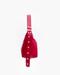 Borsa in pelle CARRIE fucsia - LOVING BAGS