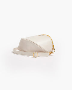 Baby ISABELLA con tracolla in pelle LATTE - LOVING BAGS