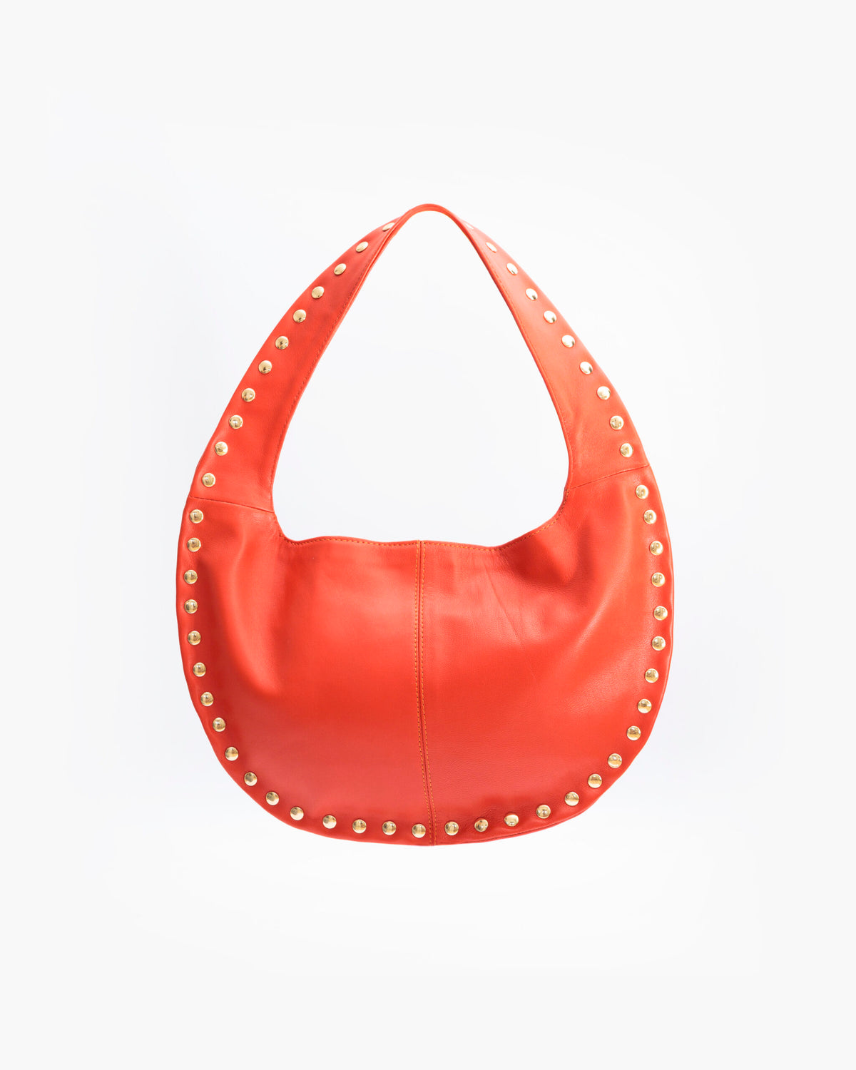 Borsa in pelle SELENA arancio - LOVING BAGS