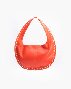 Borsa in pelle SELENA arancio - LOVING BAGS