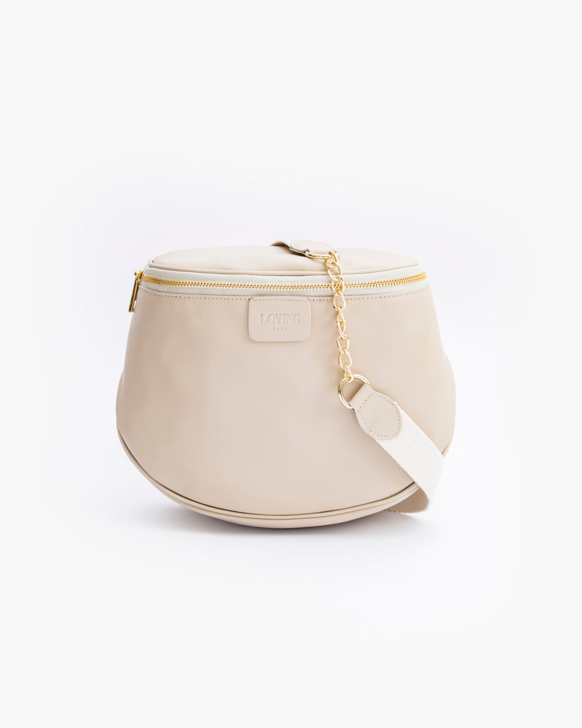 Borsa ISABELLA in pelle CREMA - LOVING BAGS